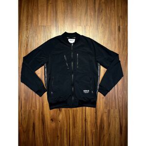 Adidas Nylon Bomber Jacket Black